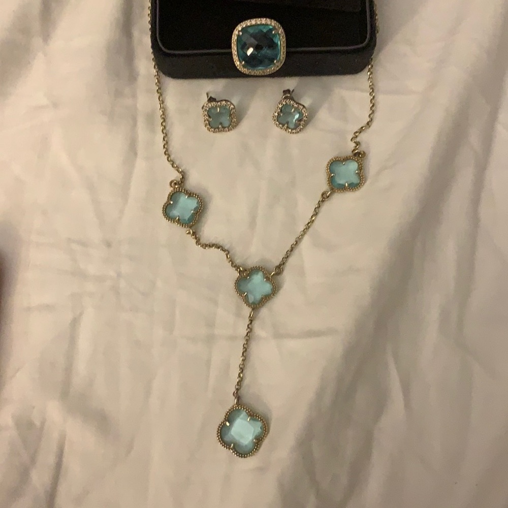 Dyadema Mia Fiore Italy Gold plated jewelry set